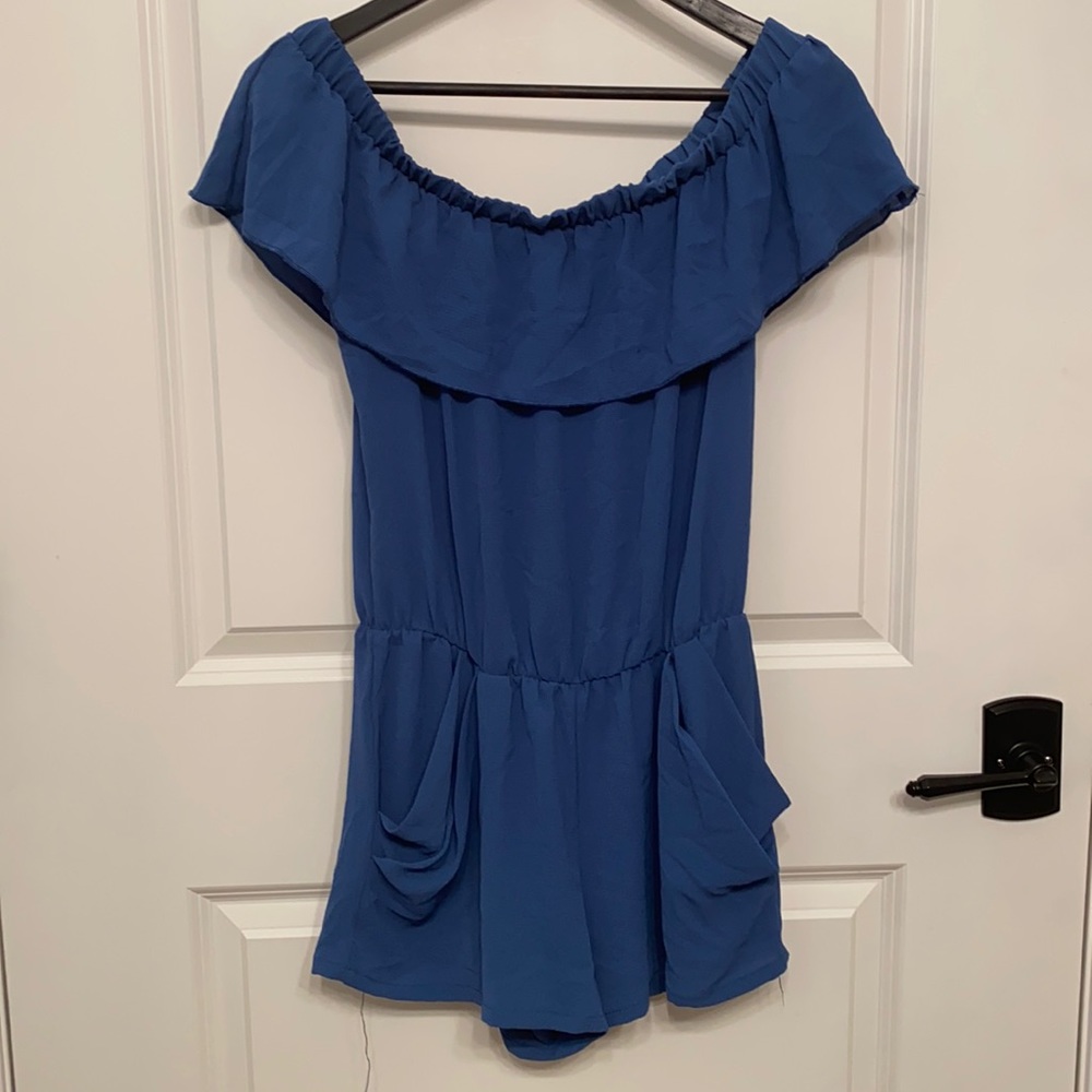 Off the Shoulder Romper
